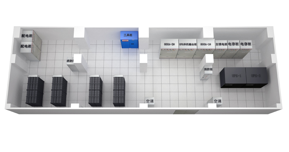 机房3D效果图的作用，机房3D效果图